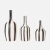Vase Céram - Trio zébré