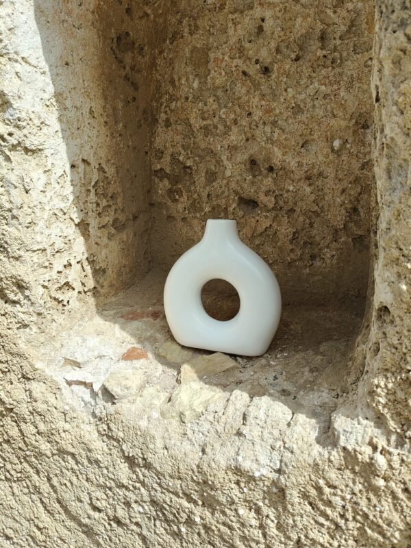 Vase Tadelakt - Ring